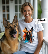 Load image into Gallery viewer, Watercolor Belgian Malinois T-Shirt