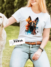 Load image into Gallery viewer, Watercolor Belgian Malinois T-Shirt