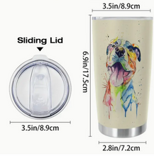 Load image into Gallery viewer, 20oz PITBULL Facts Insulated Tumbler