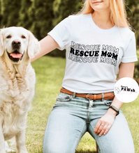 Load image into Gallery viewer, RESCUE MOM | T-Shirt (2 color options)