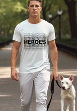 Load image into Gallery viewer, Underdog Heroes Stacked |Unisex T-Shirt (2 color options )