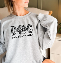 Load image into Gallery viewer, Dog Mama (Leopard) | Unisex Crewneck (3 color options)