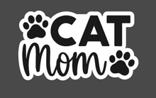 Load image into Gallery viewer, Cat Mom |Vinyl Sticker