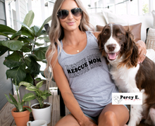 Load image into Gallery viewer, RESCUE MOM | Ladies Racerback Tank top