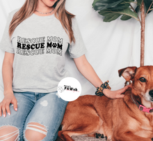 Load image into Gallery viewer, RESCUE MOM | T-Shirt (2 color options)
