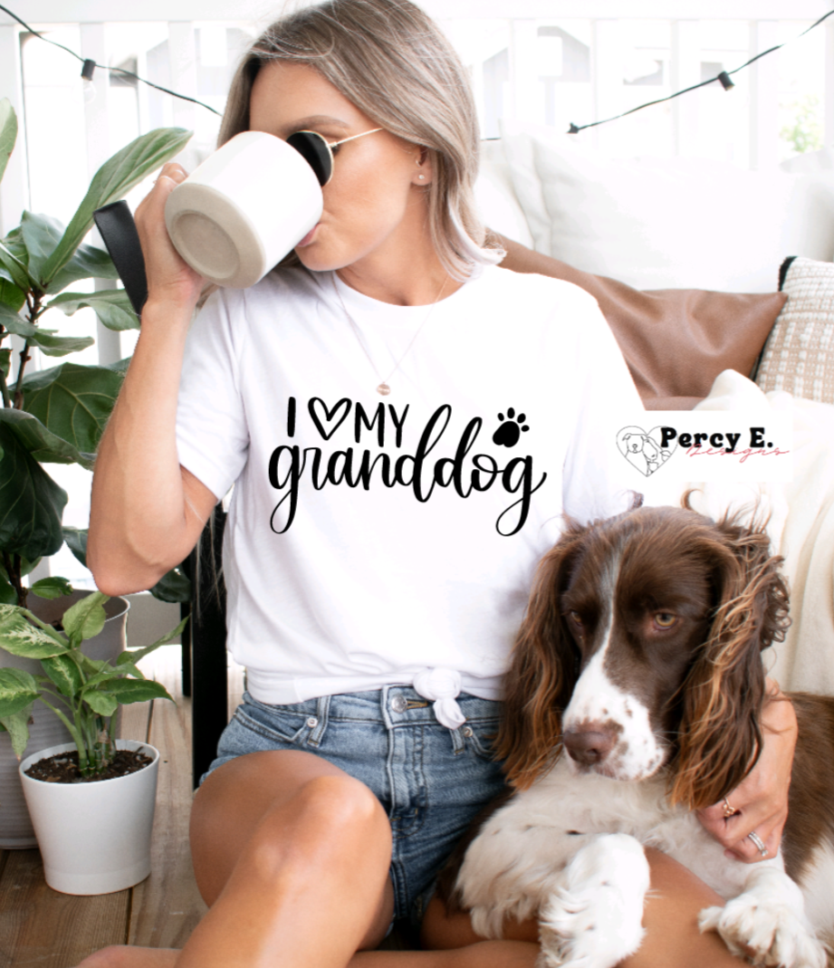 I Love my GrandDOG | Unisex T-Shirt