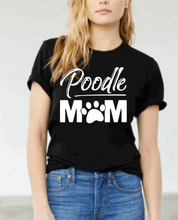 Load image into Gallery viewer, Poodle Mom | Unisex T-Shirt
