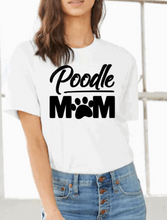 Load image into Gallery viewer, Poodle Mom | Unisex T-Shirt
