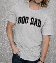 Load image into Gallery viewer, DOG DAD (Varsity) | Unisex T-Shirt (2 color options)
